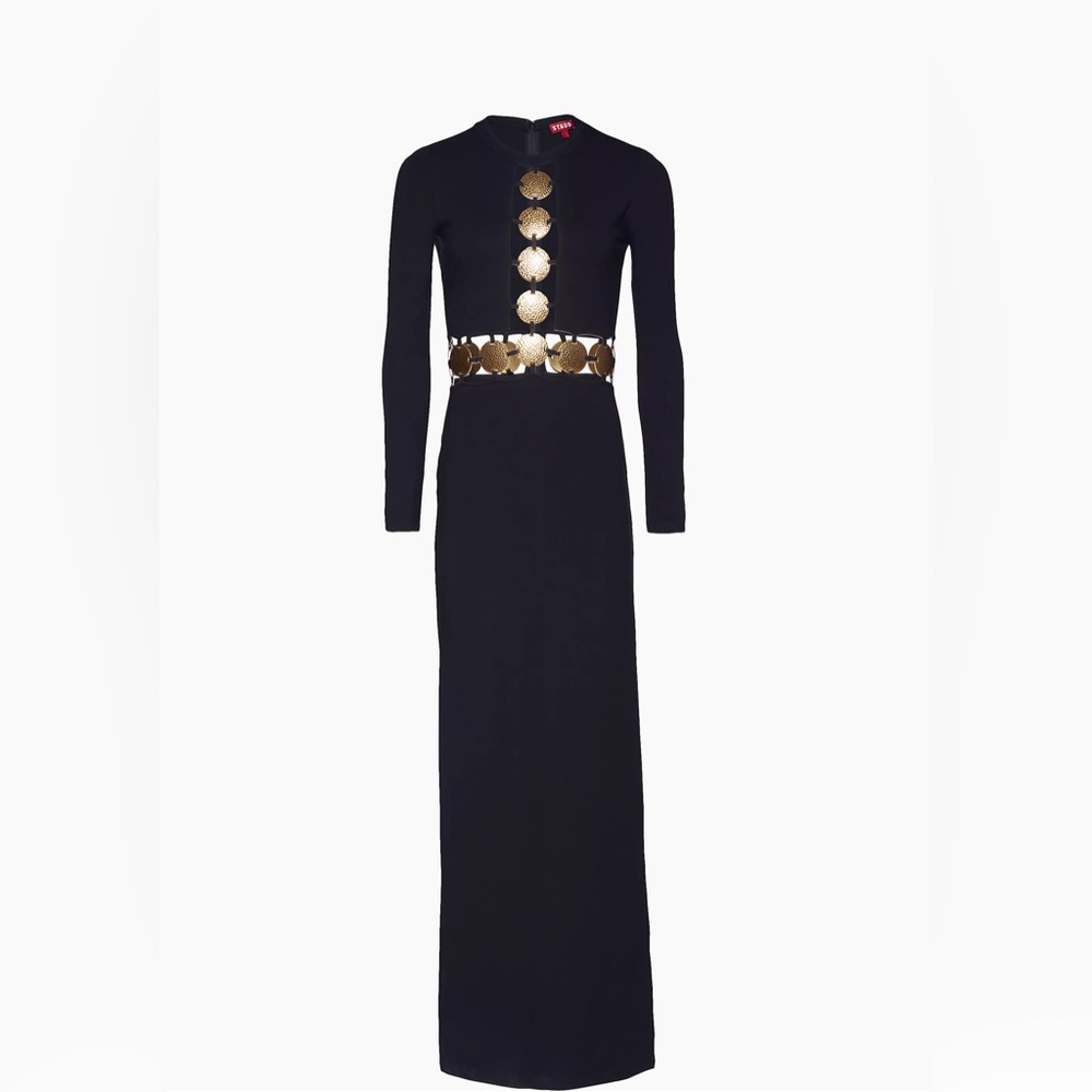 Staud black coin dress, worn once